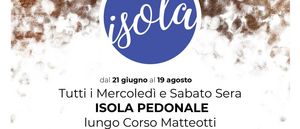 Isola pedonale Pergola Isola pedonale Pergola
