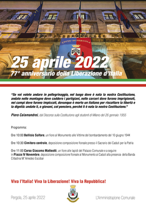 25 aprile 2022