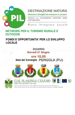 PIL Destinazione Natura Incontro 27 6 2019 PIL Destinazione Natura Incontro 27 6 2019