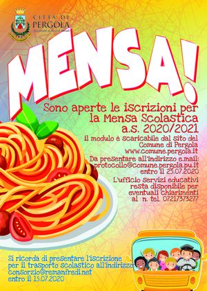 Iscrizione mensa as 2020 2021