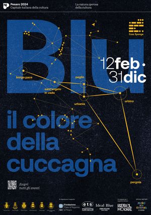 Locandina generale Blu il colore della cuccagna 70 x 100 cm