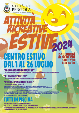 Volantino Centro Estivo