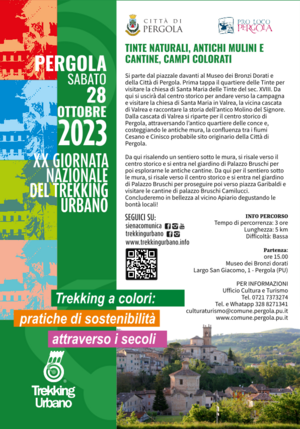 Locandina e manifesto Trekking 2023