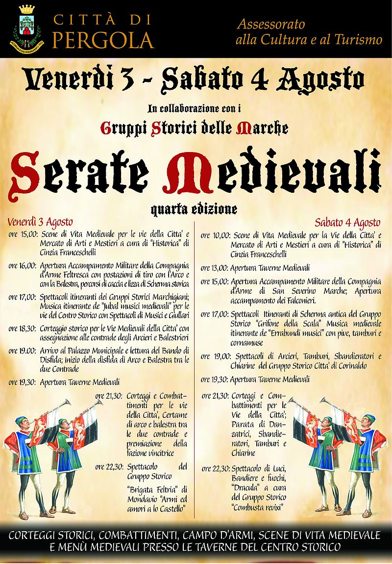 Serate Medievali Programma 2012 01