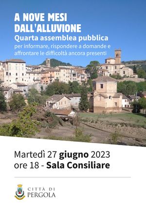 Quarta Assemblea Pubblica Alluvione 2022