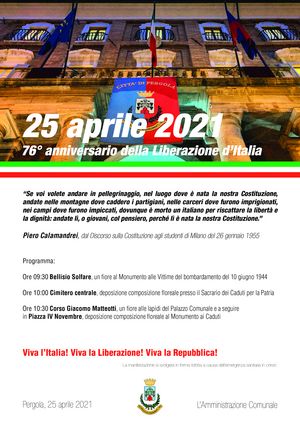 25 aprile 2021