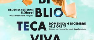 BIBLIOTECA VIVA del 4 DICEMBRE  ORE 17