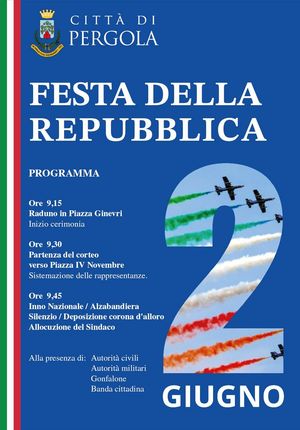 Manifesto 2 giugno 2025