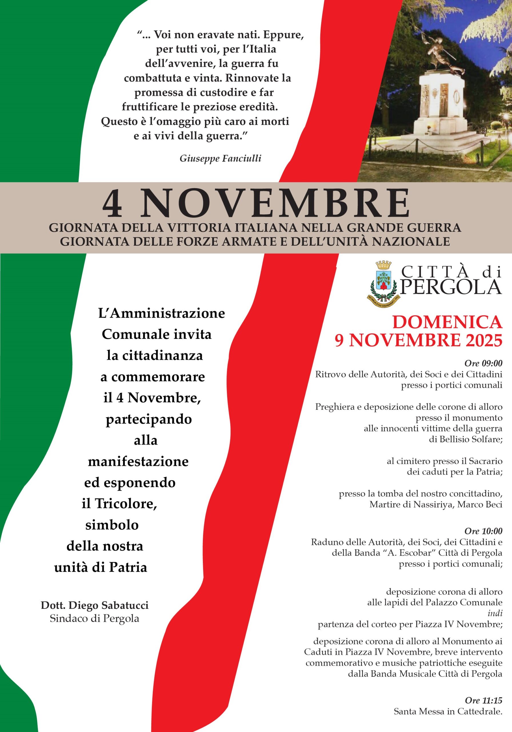 Bozza manifesto 4 novembre 2025